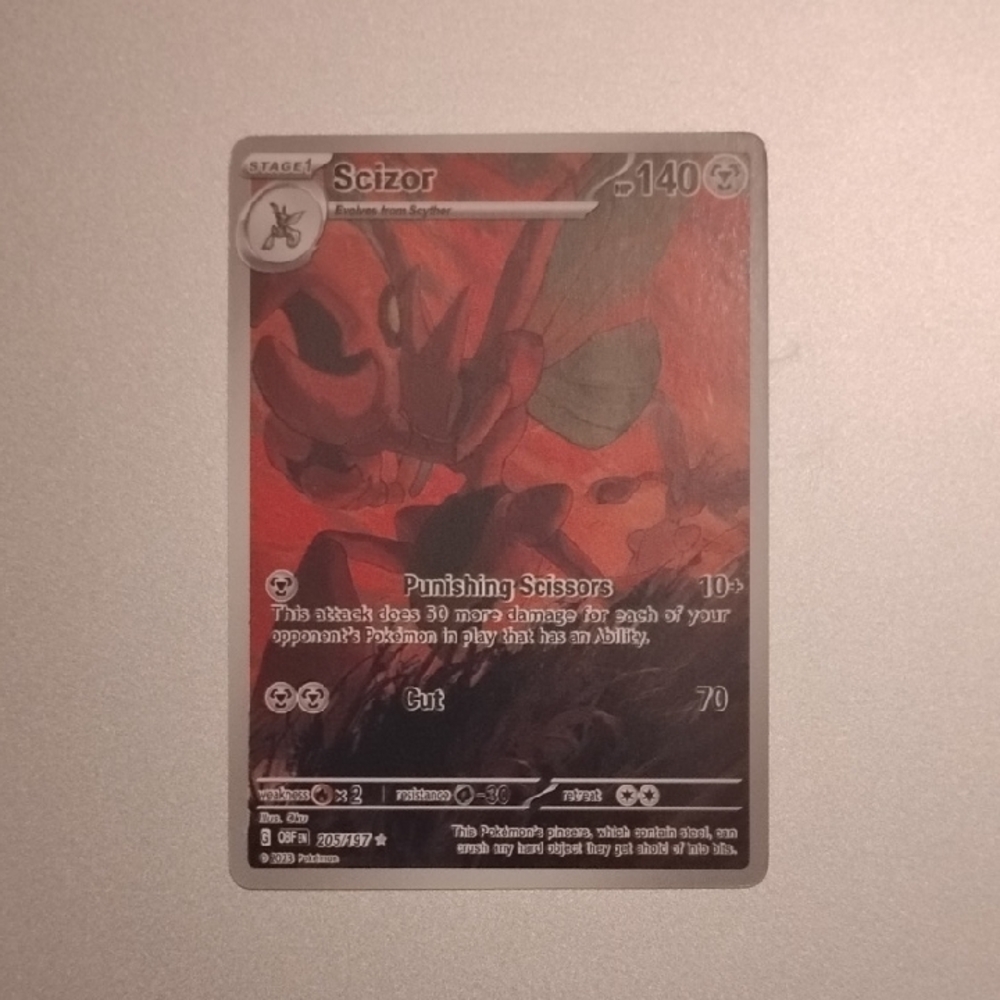 Scizor Pokémon Card